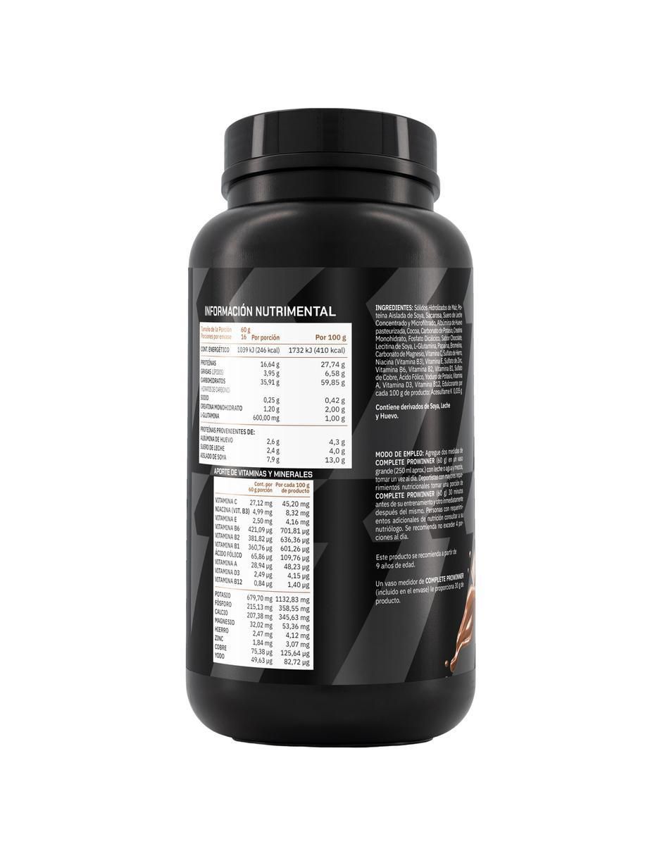 Set de suplementos alimenticios de Proteína Complete 6