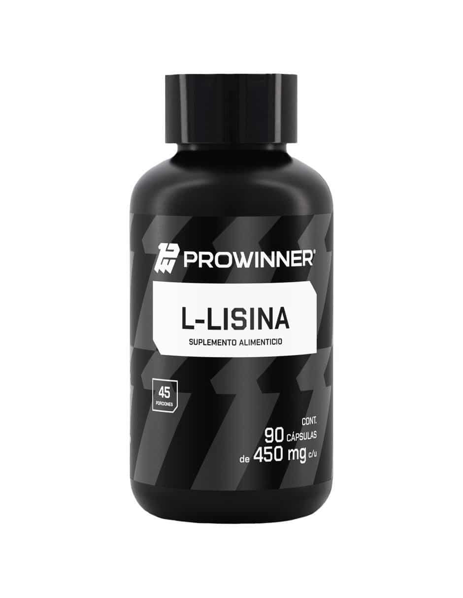 Set de suplementos alimenticios de L-Lisina 90 Cápsulas - Prowinner 4