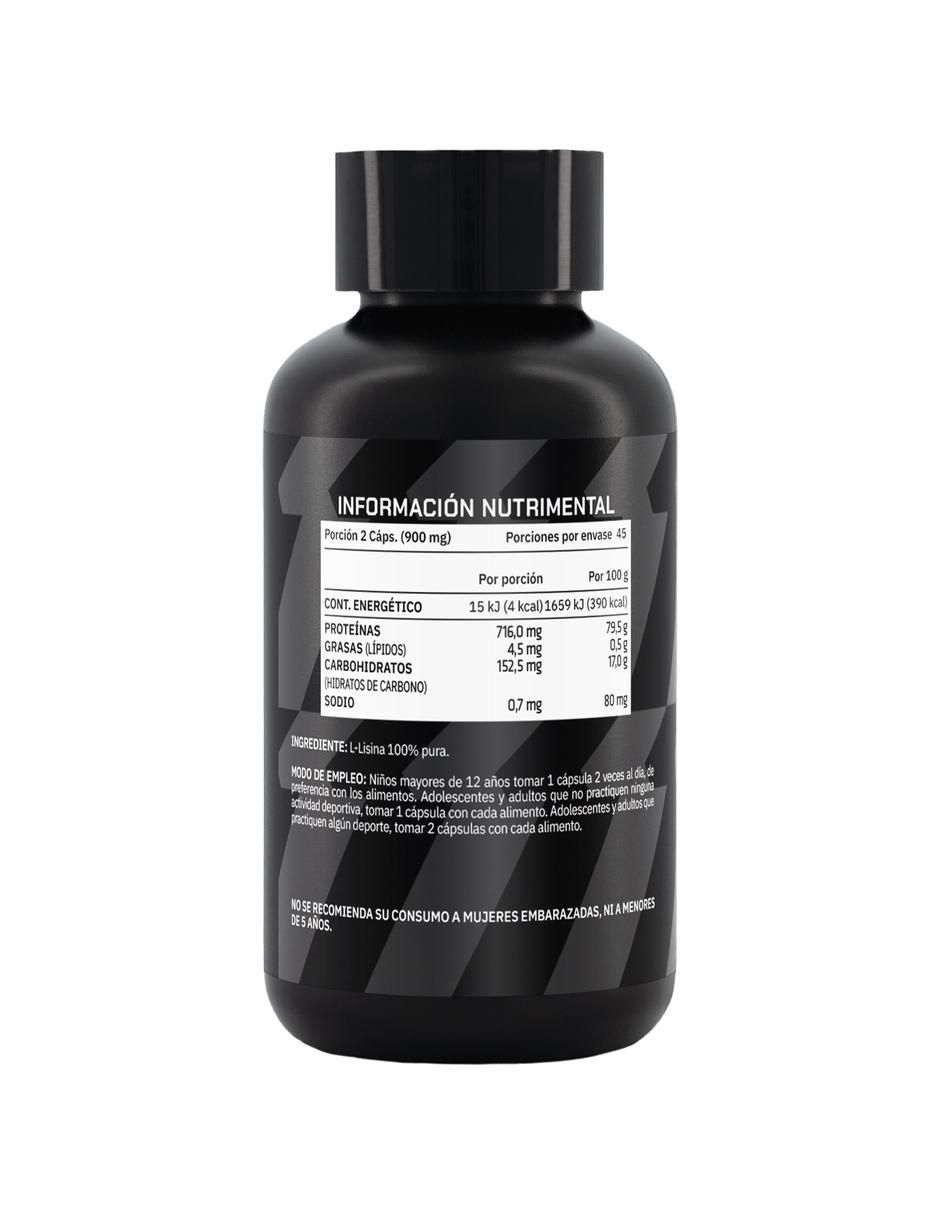 Set de suplementos alimenticios de L-Lisina 90 Cápsulas - Prowinner 6