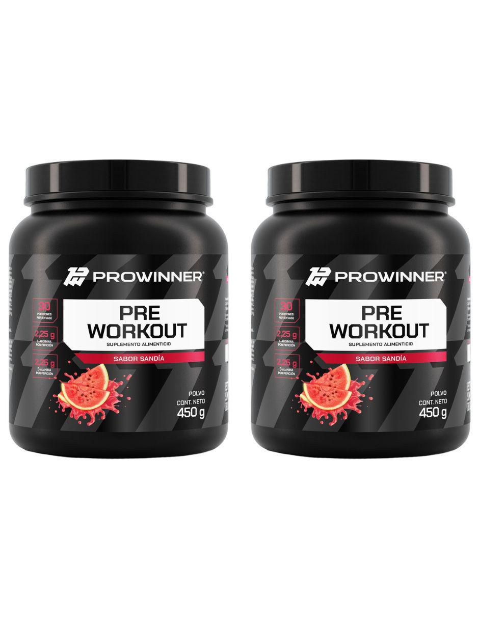 Set de suplementos alimenticios de Preworkout