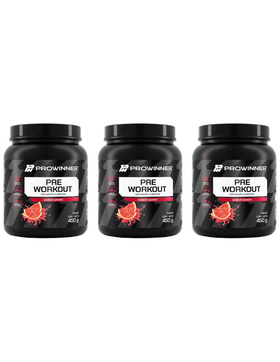 Set de suplementos alimenticios de Preworkout