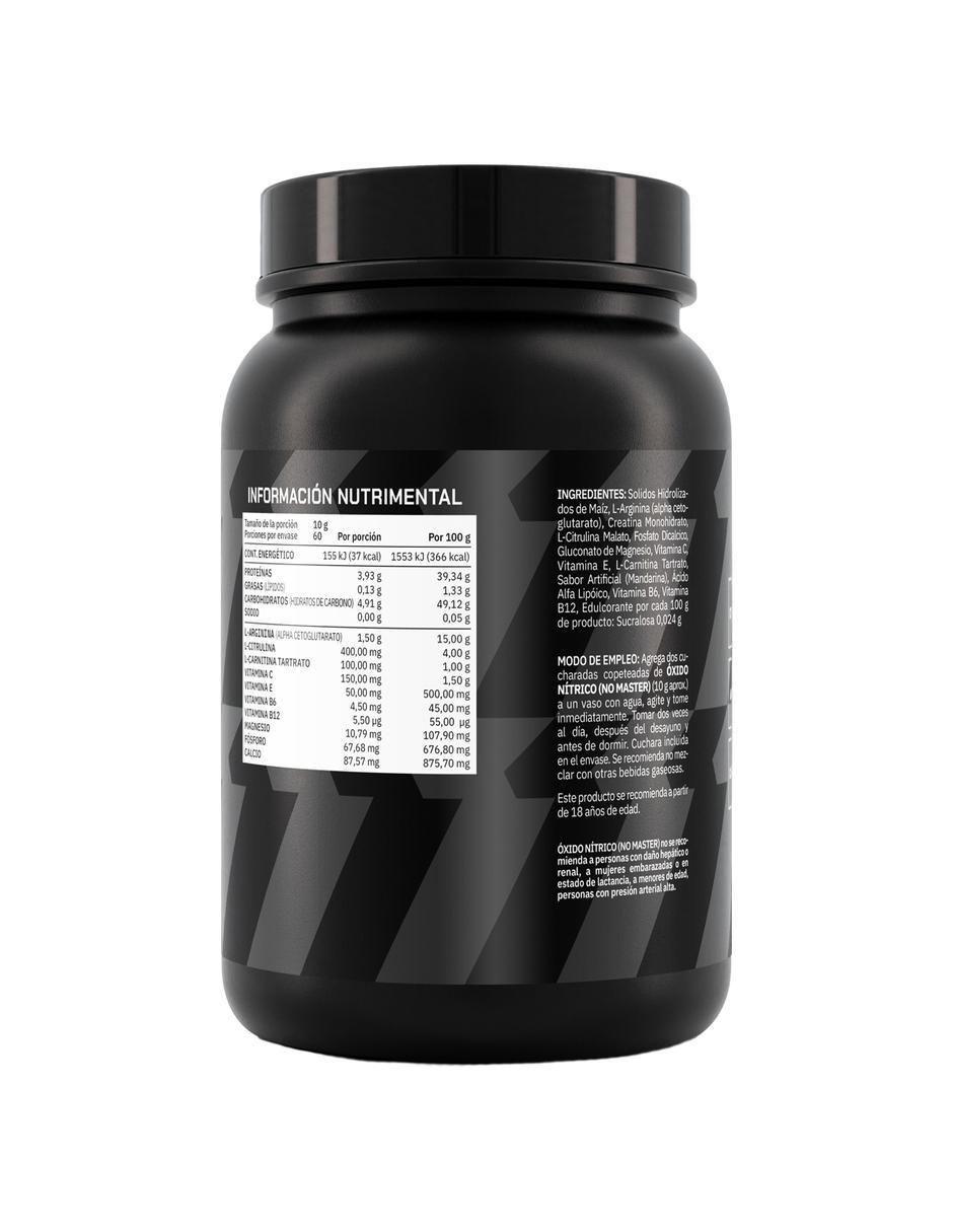 Set de suplementos alimenticios de Óxido Nítrico No Master 7
