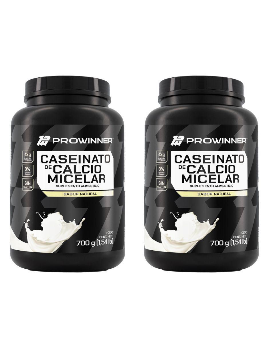 Set de suplementos alimenticios de Proteína Caseinato de calcio Micelar Natural