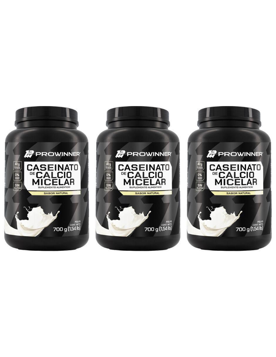 Set de suplementos alimenticios de Proteína Caseinato de calcio Micelar Natural