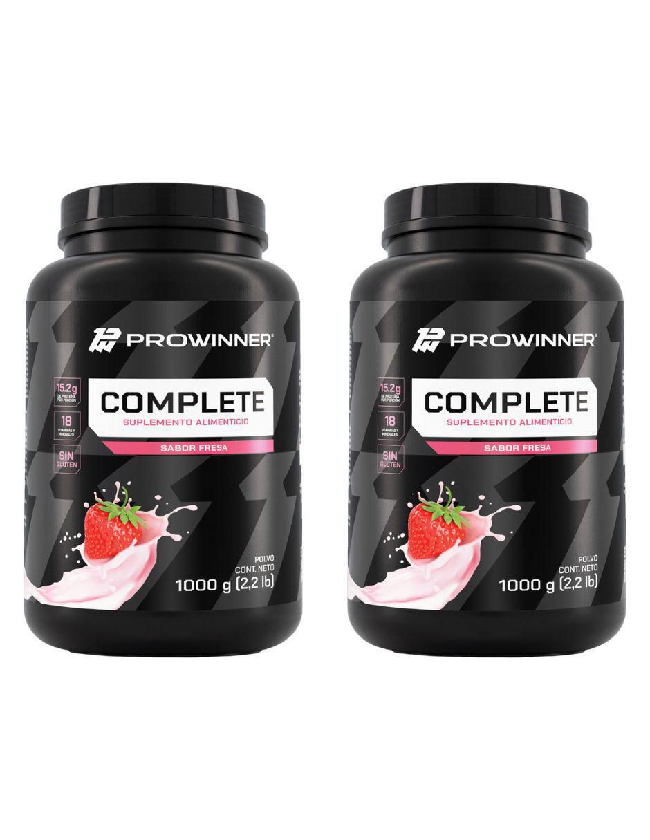 Set de suplementos alimenticios de Proteína Complete