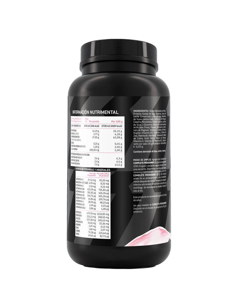 Set de suplementos alimenticios de Proteína Complete 5
