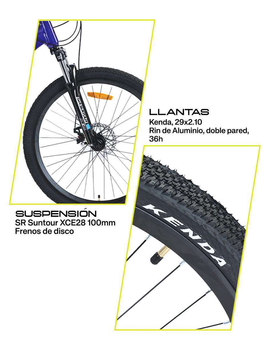 Bicicleta de montaña rodada 29 Everest unisex 4