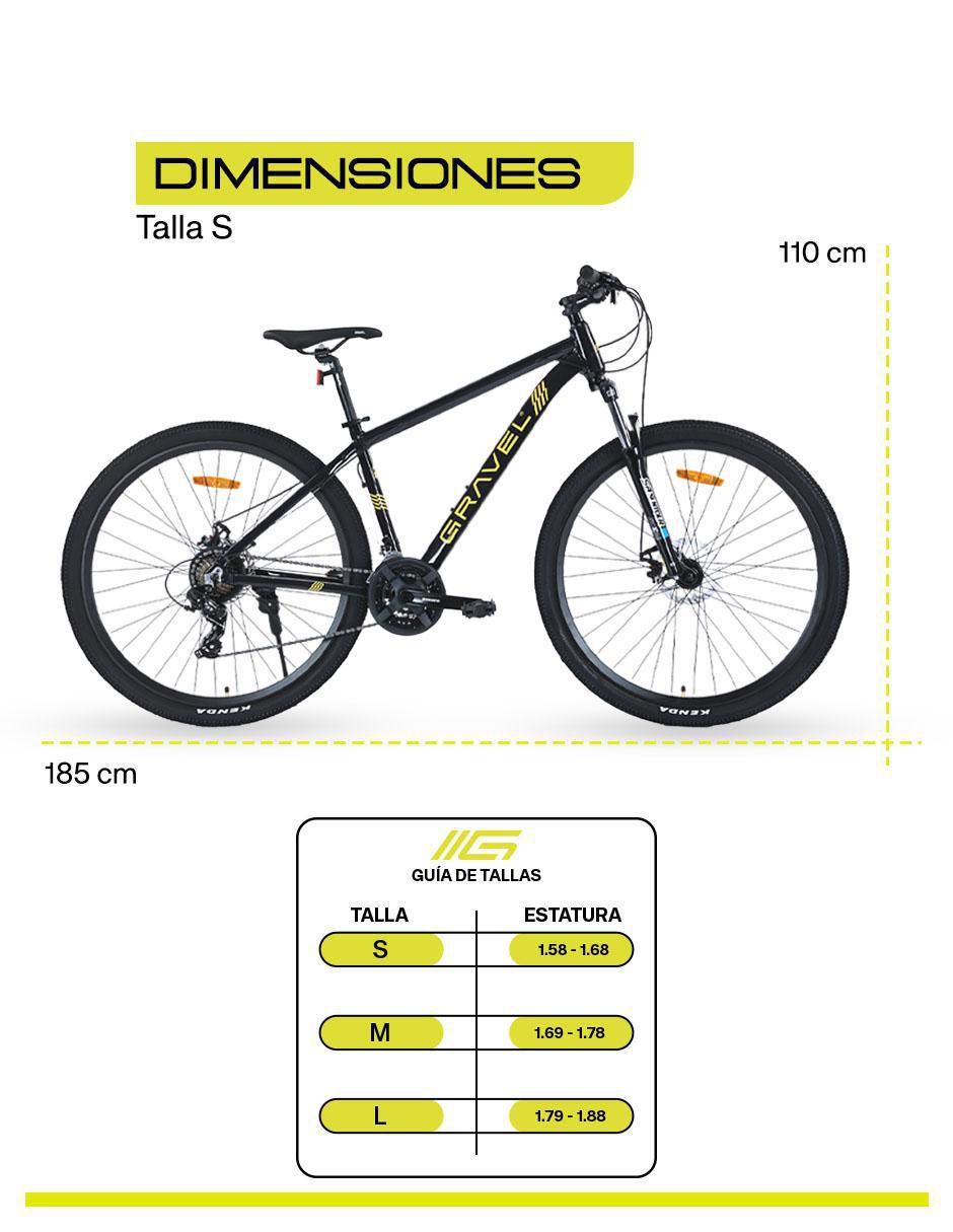 Bicicleta de montaña Gravel rodada 29 Everest unisex