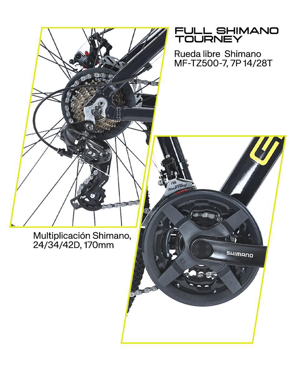 Bicicleta de montaña Gravel rodada 29 Everest unisex