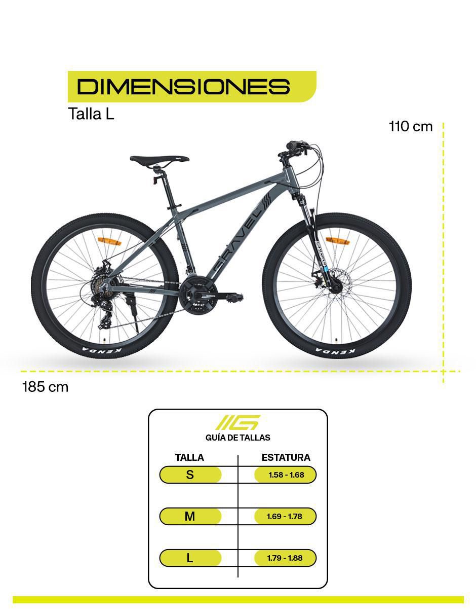 Bicicleta de montaña gravel "rodada" 29 everest r29 19¨ "para" unisex