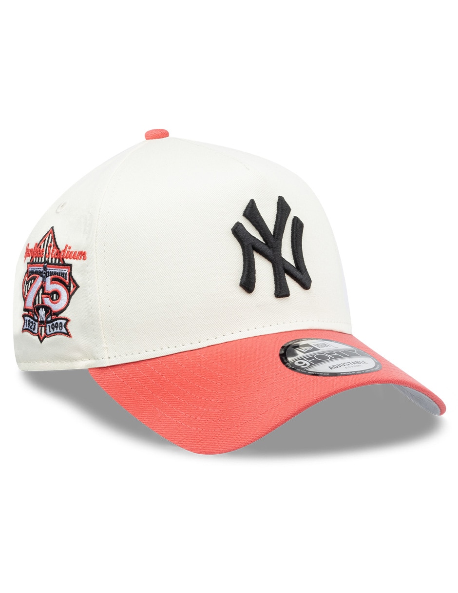 Gorra visera curva correa ajustable béisbol Chrome Coral 940AF MLB New York Yankees unisex 3
