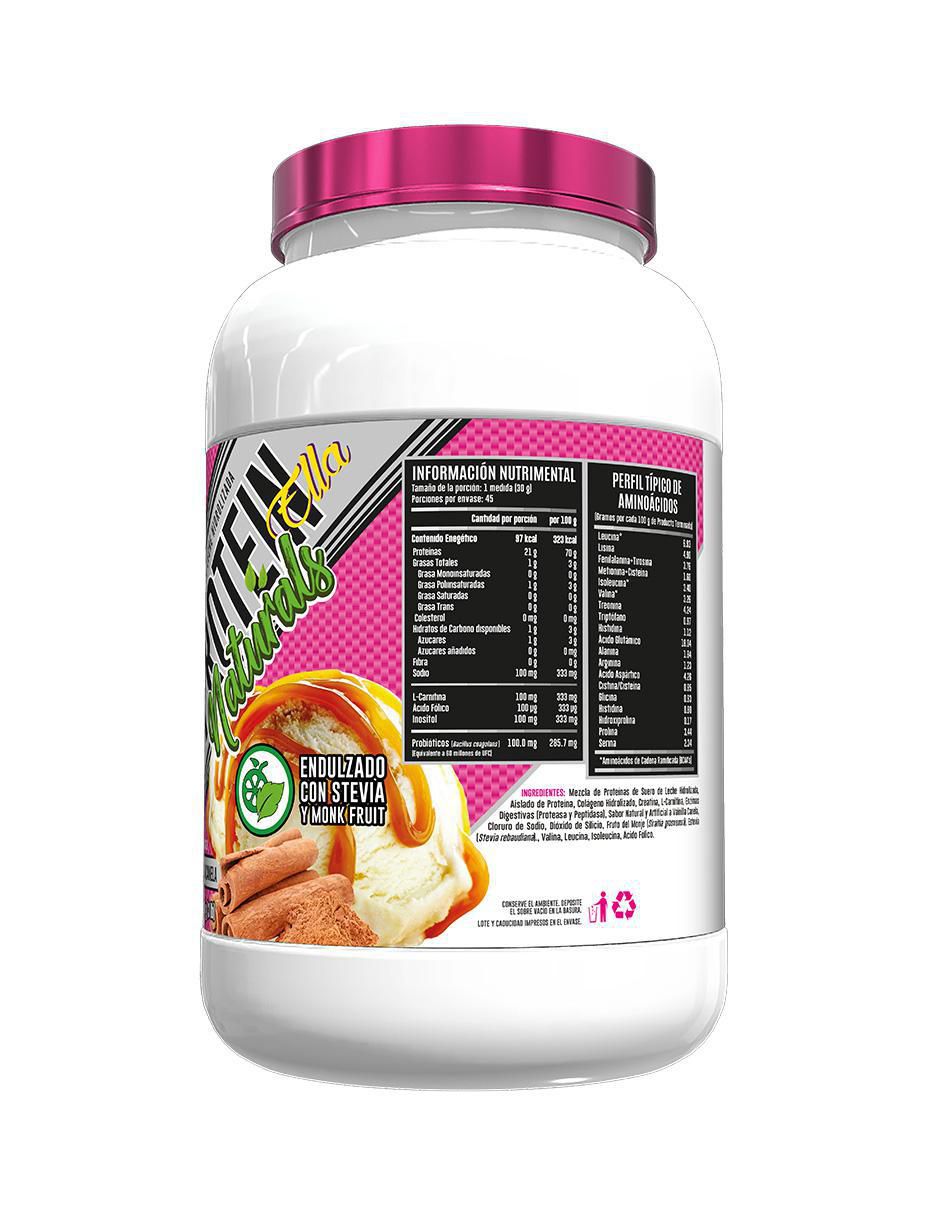 Whey Protein Ella Naturals sabor vainilla de 3 lb 2