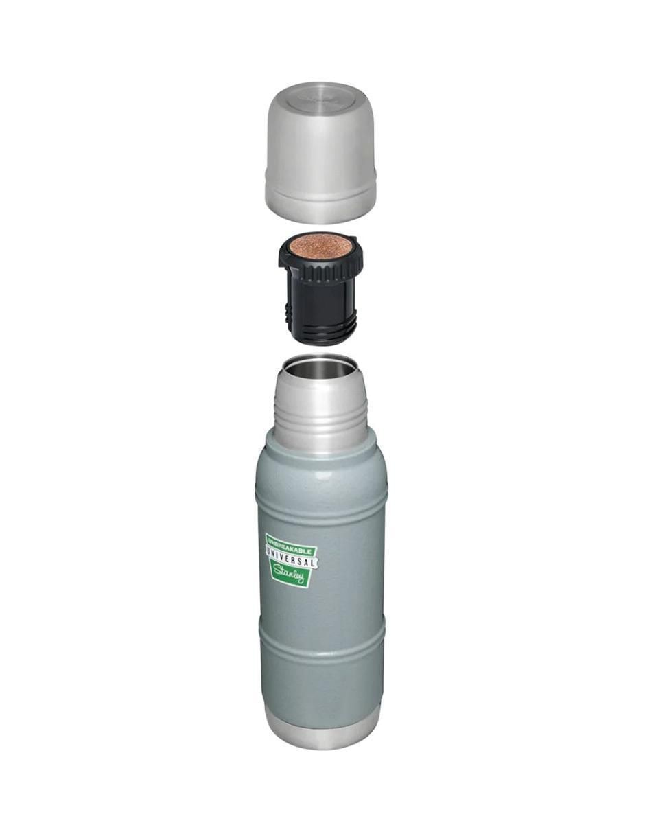 Termo de acero inoxidable  Milestones con tapa rosca 1.1 L 3