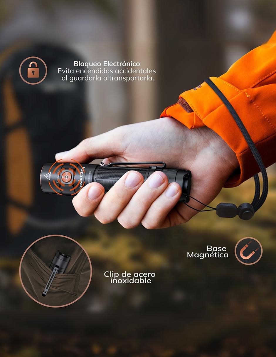 Linterna de mano E35r Edc 2