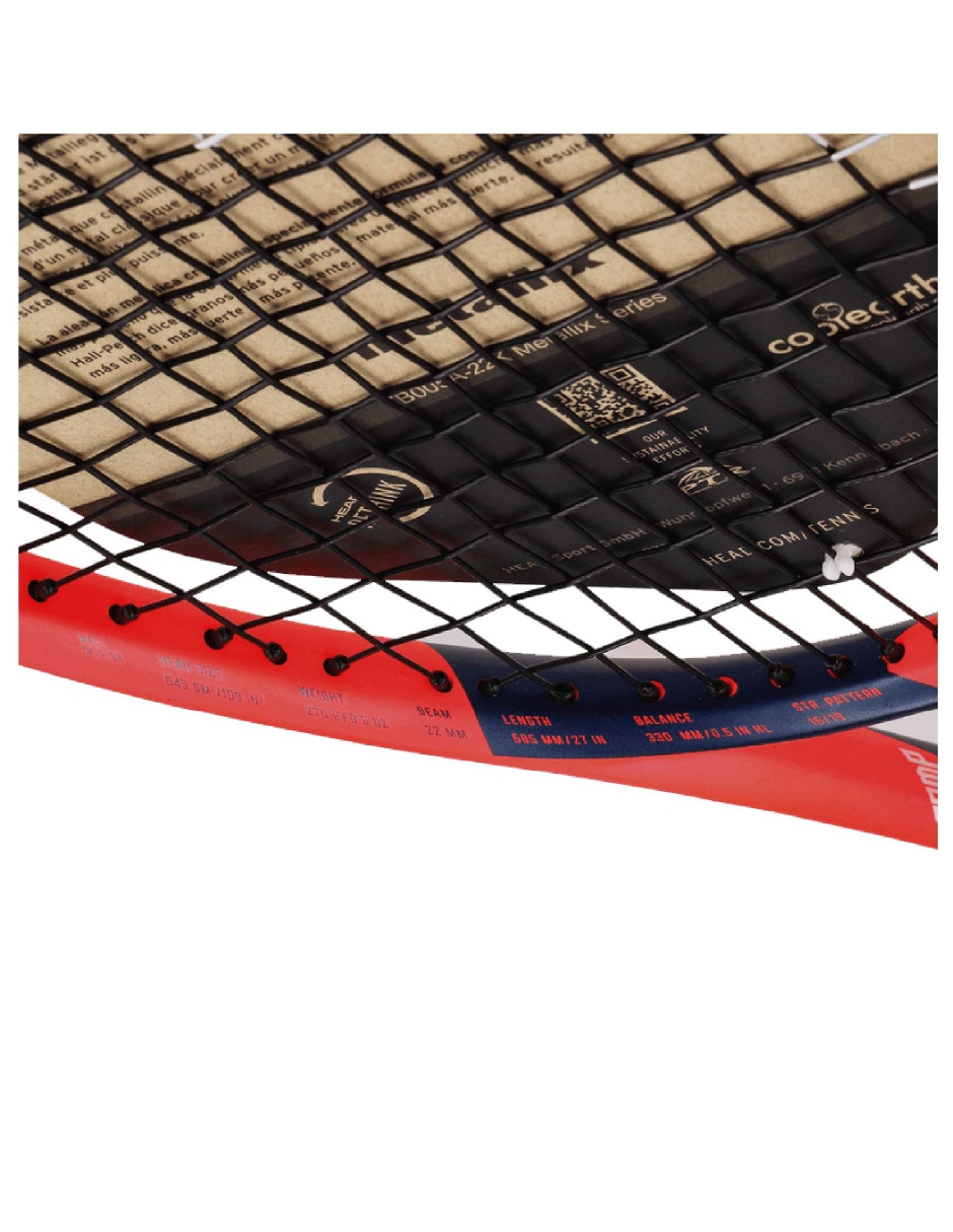 Raqueta de tennis Attitude Comp 234733-2 adulto 5