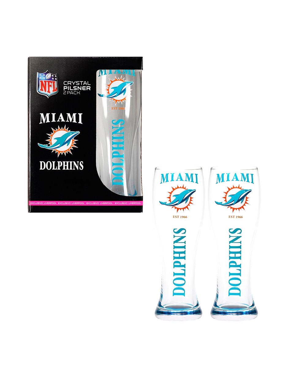 Vaso Pilsner nfl 2025 de vidrio con 2 piezas piezas Vaso Pilsner nfl 2025 de vidrio con 2 piezas piezas