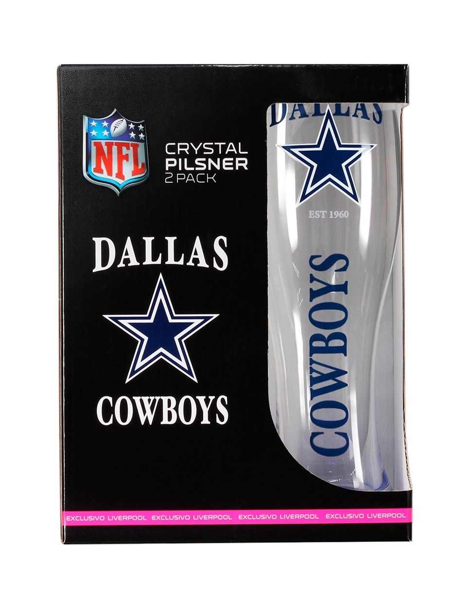 Vaso Pilsner nfl 2025 con 2 piezas piezas 1