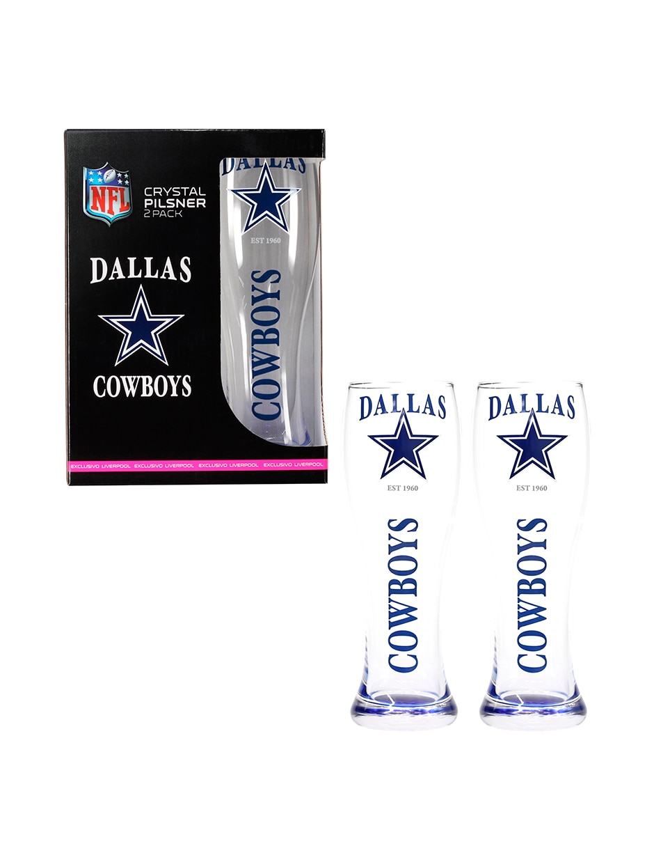 Vaso Pilsner nfl 2025 con 2 piezas piezas Vaso Pilsner nfl 2025 con 2 piezas piezas