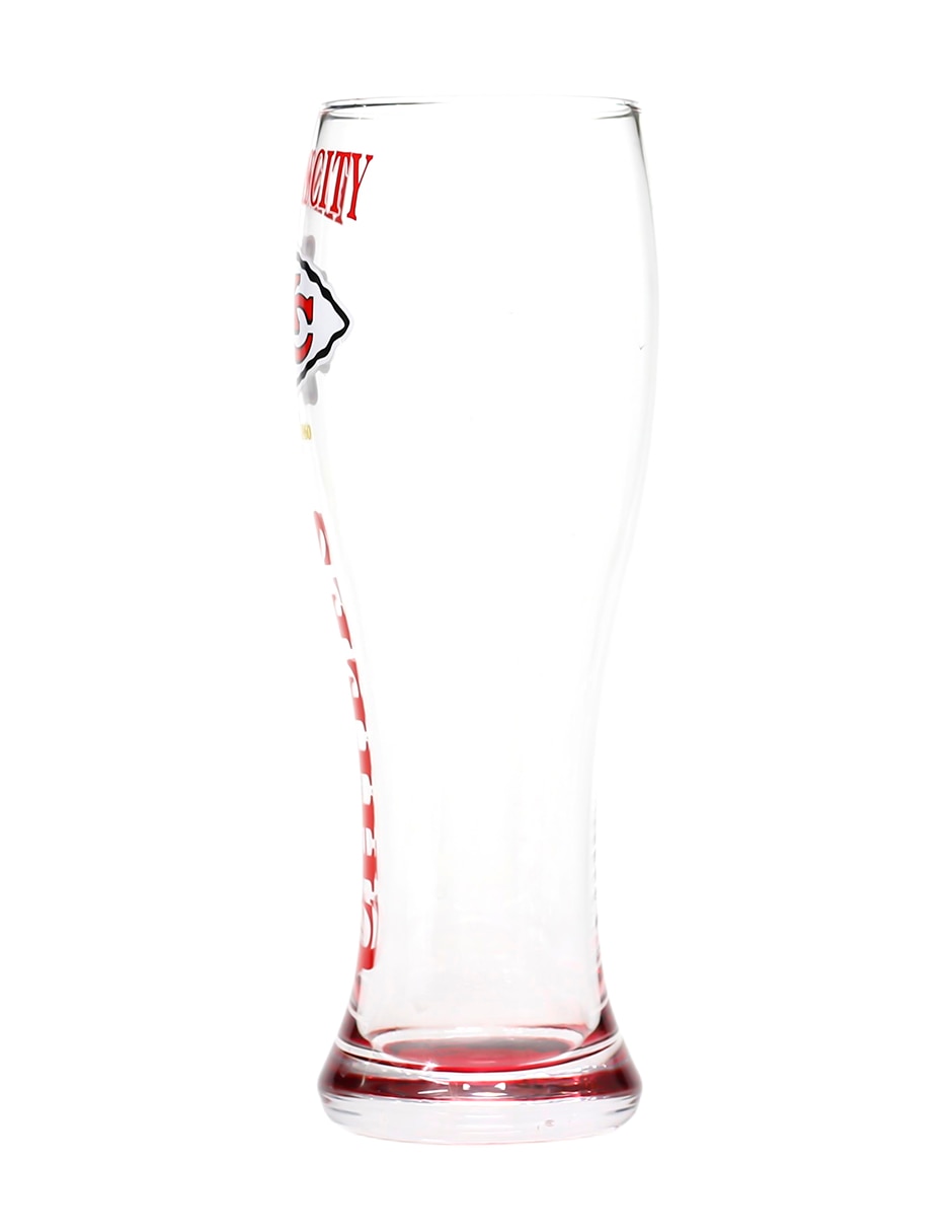 Vaso Pilsner nfl 2025 de vidrio con 2 piezas piezas 4