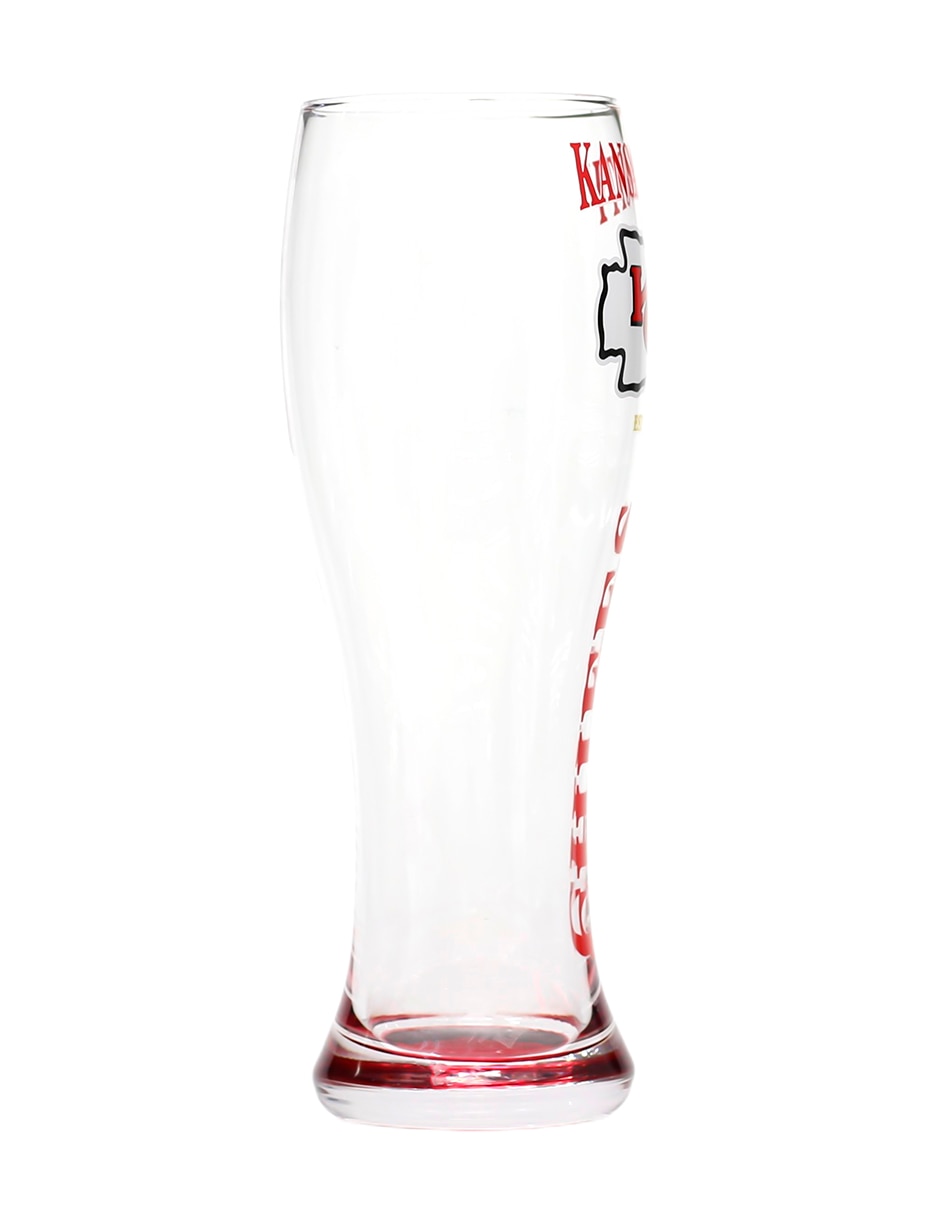 Vaso Pilsner nfl 2025 de vidrio con 2 piezas piezas 6