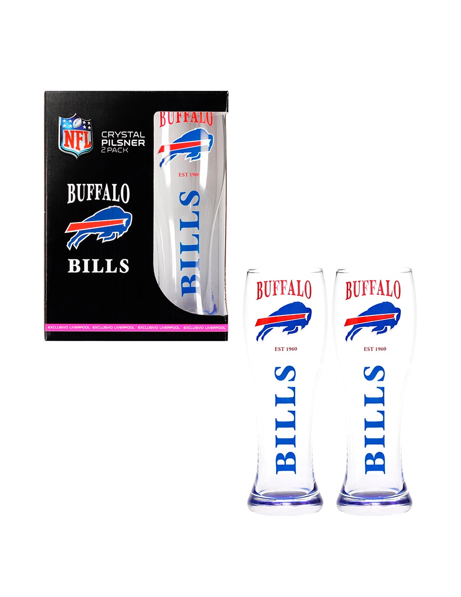 Vaso Pilsner nfl 2025 de vidrio con 2 piezas piezas Vaso Pilsner nfl 2025 de vidrio con 2 piezas piezas