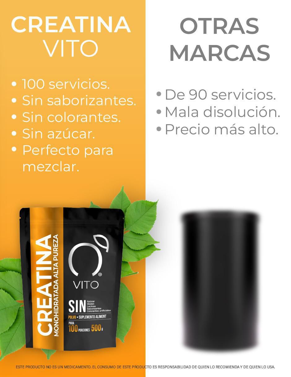 Creatina Monohidratada 500g en Polvo de 500 g 5