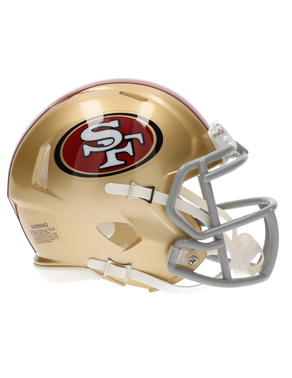 Mini casco de San Francisco 49ers