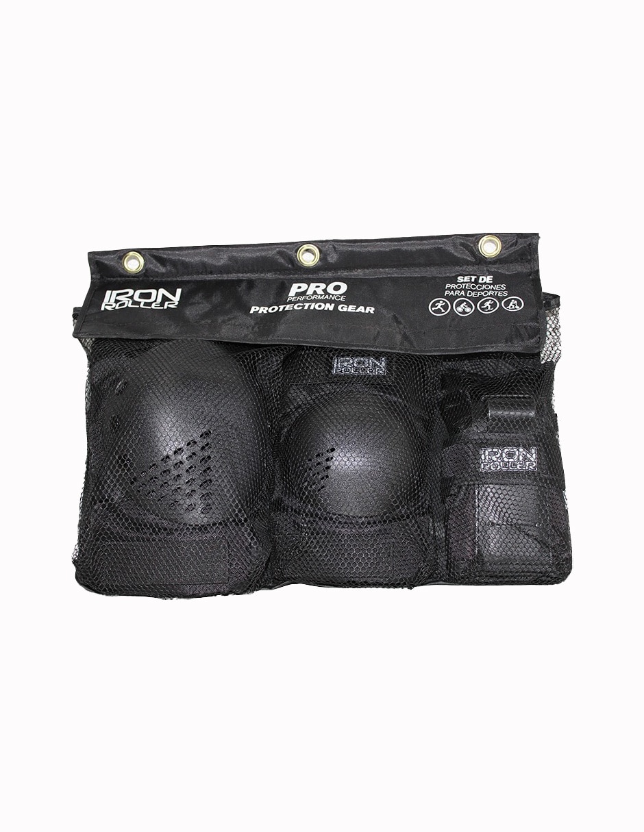 Kit rodilleras/coderas de poliéster y algodón 2