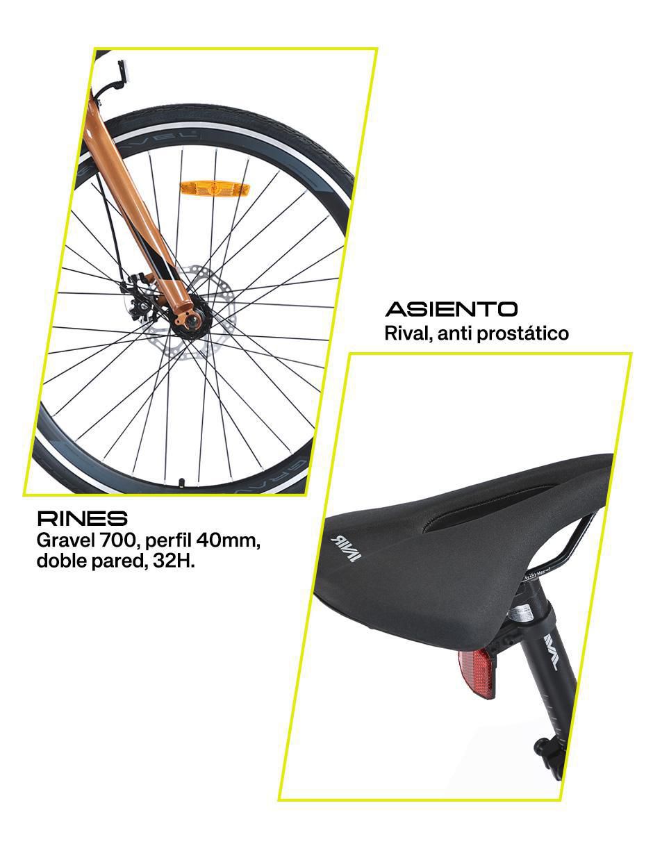 Bicicleta de ruta rodada 700 unisex 4