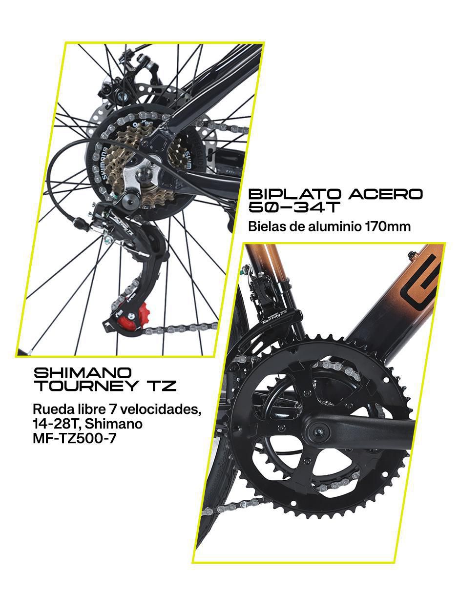 Bicicleta de ruta rodada 700 unisex 6