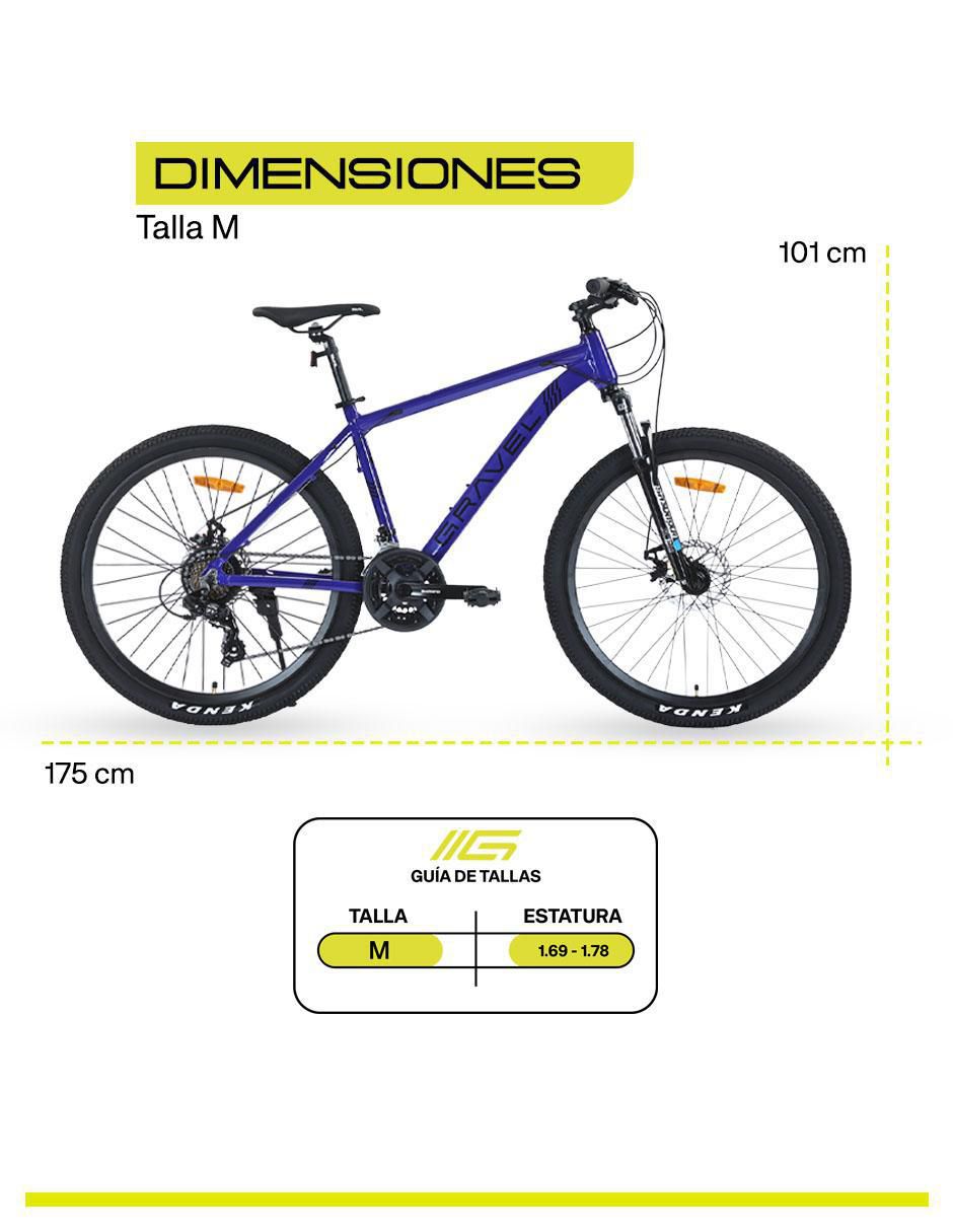 Bicicleta de montaña rodada 26 Everest unisex 11