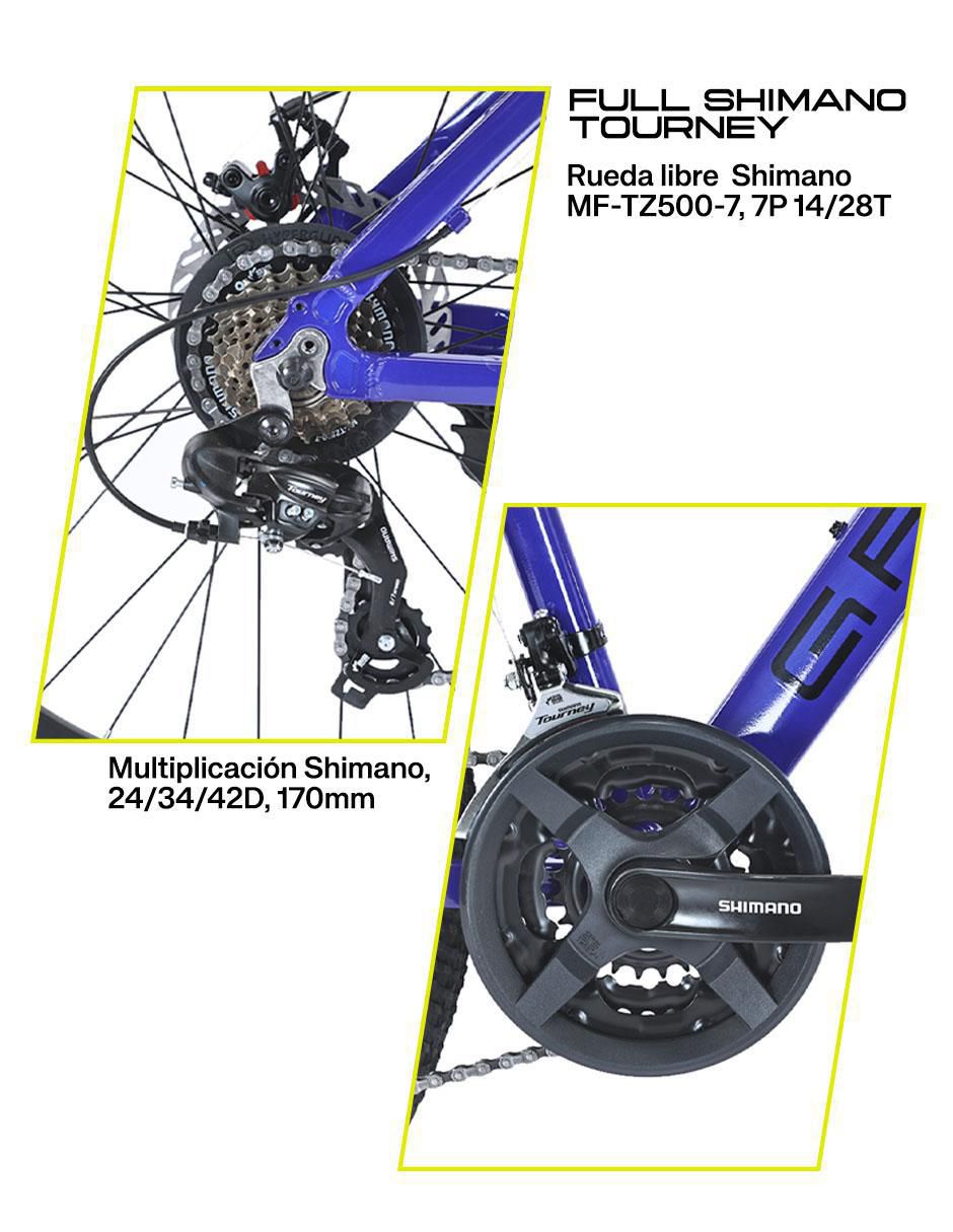 Bicicleta de montaña rodada 26 Everest unisex 6