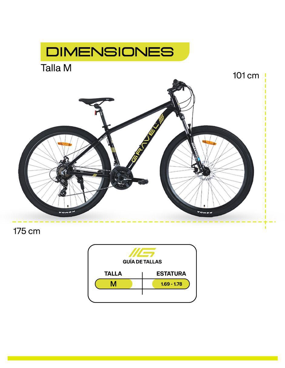 Bicicleta de montaña Gravel rodada 26 Everest unisex