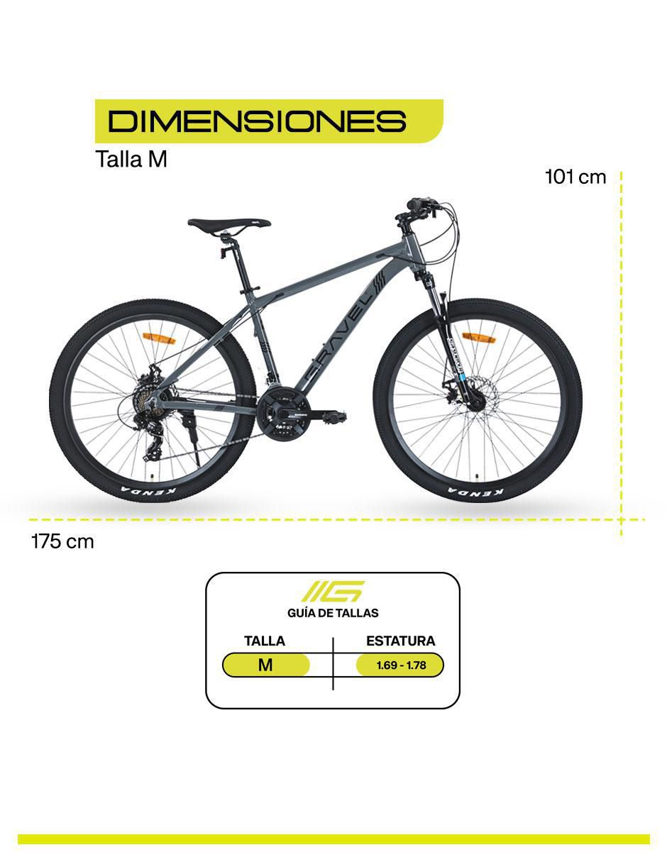 Bicicleta de montaña rodada 26 Everest unisex 11