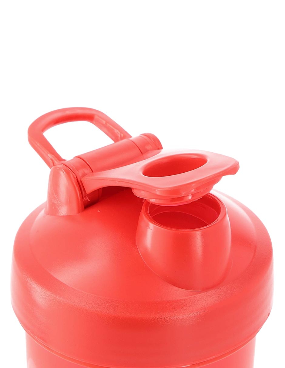 Botella hidratación de plástico con tapa a presión 600 ml 3
