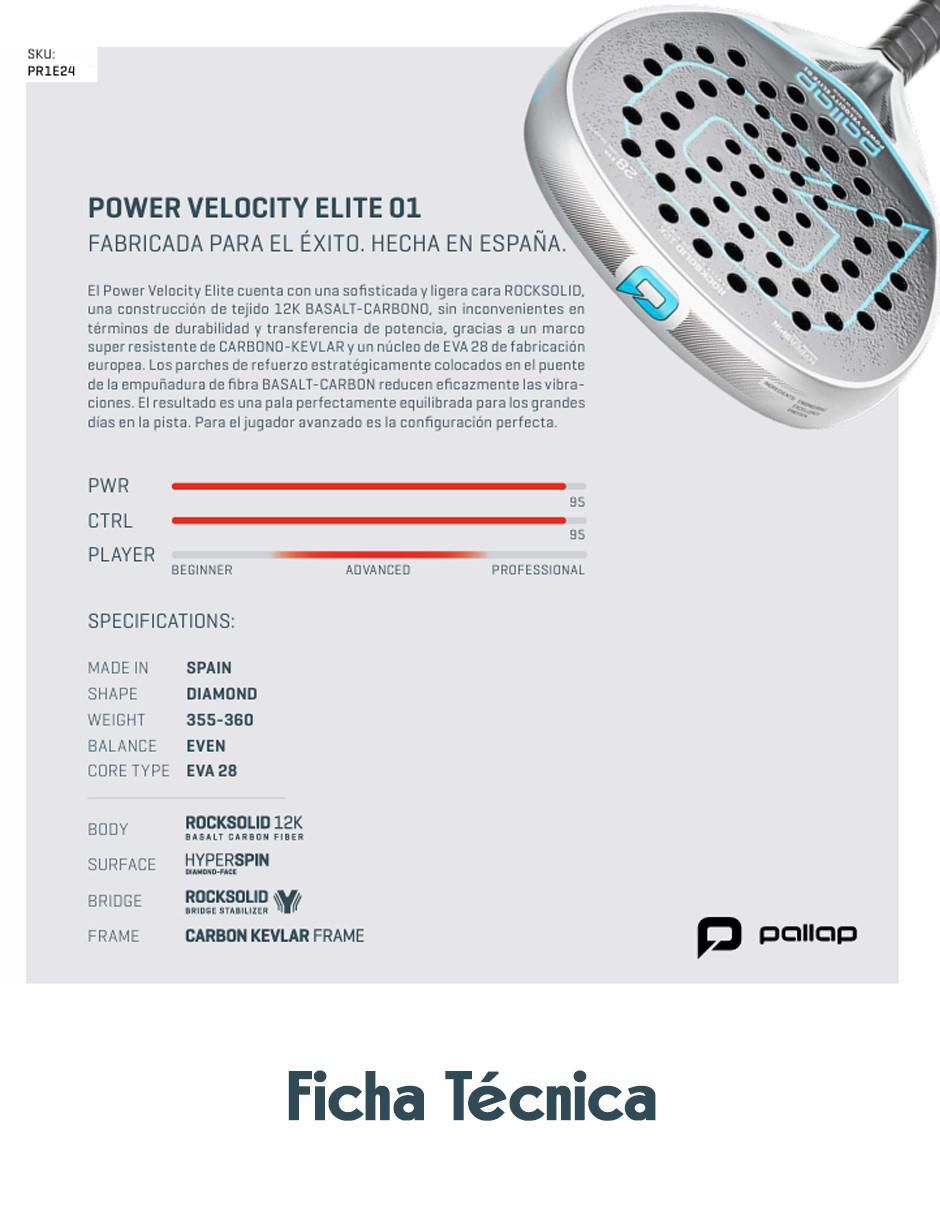 Pala de pádel Elite 4