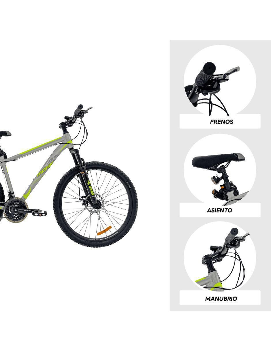 Bicicleta de montaña monk "rodada" 26 messer "para" unisex