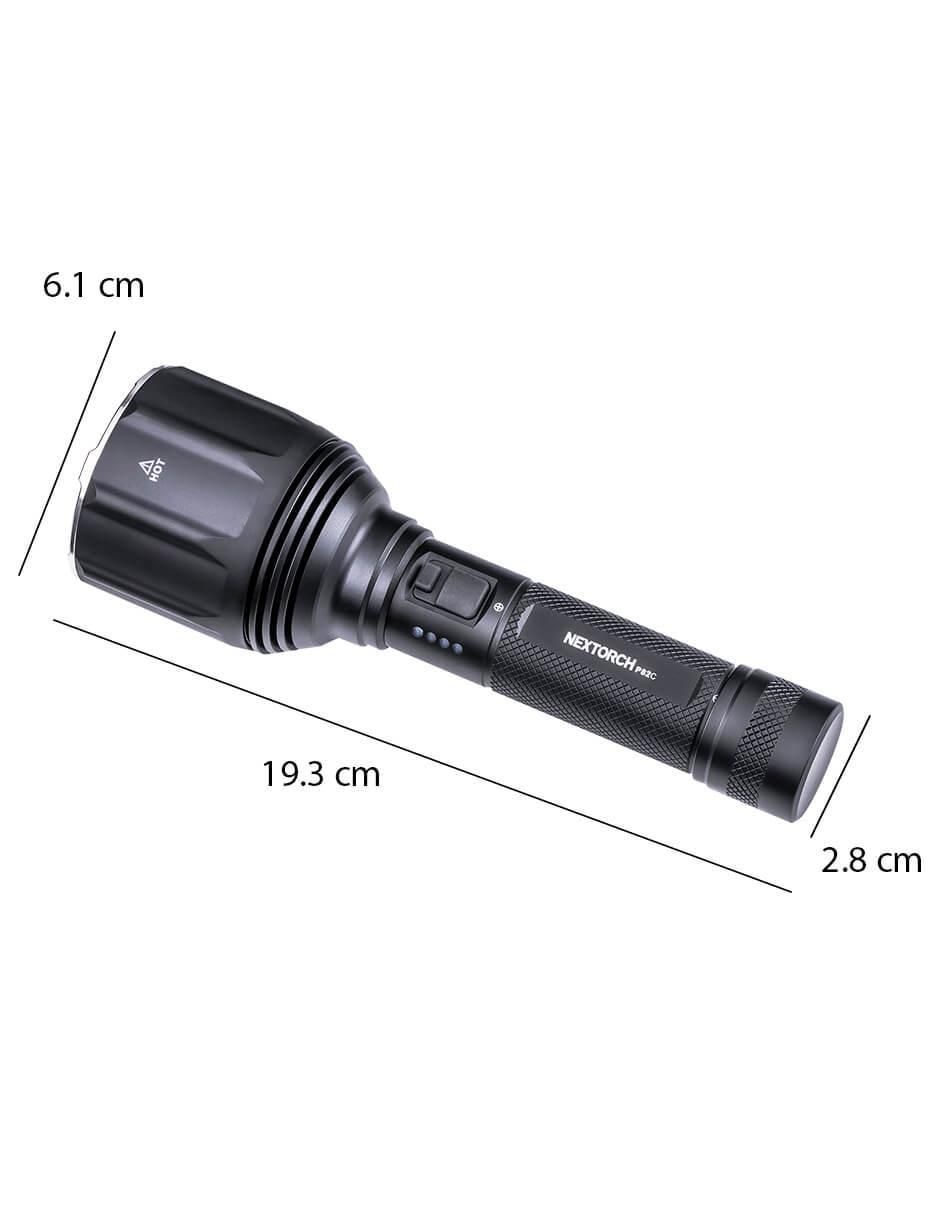 Linterna de mano p82c táctica 8