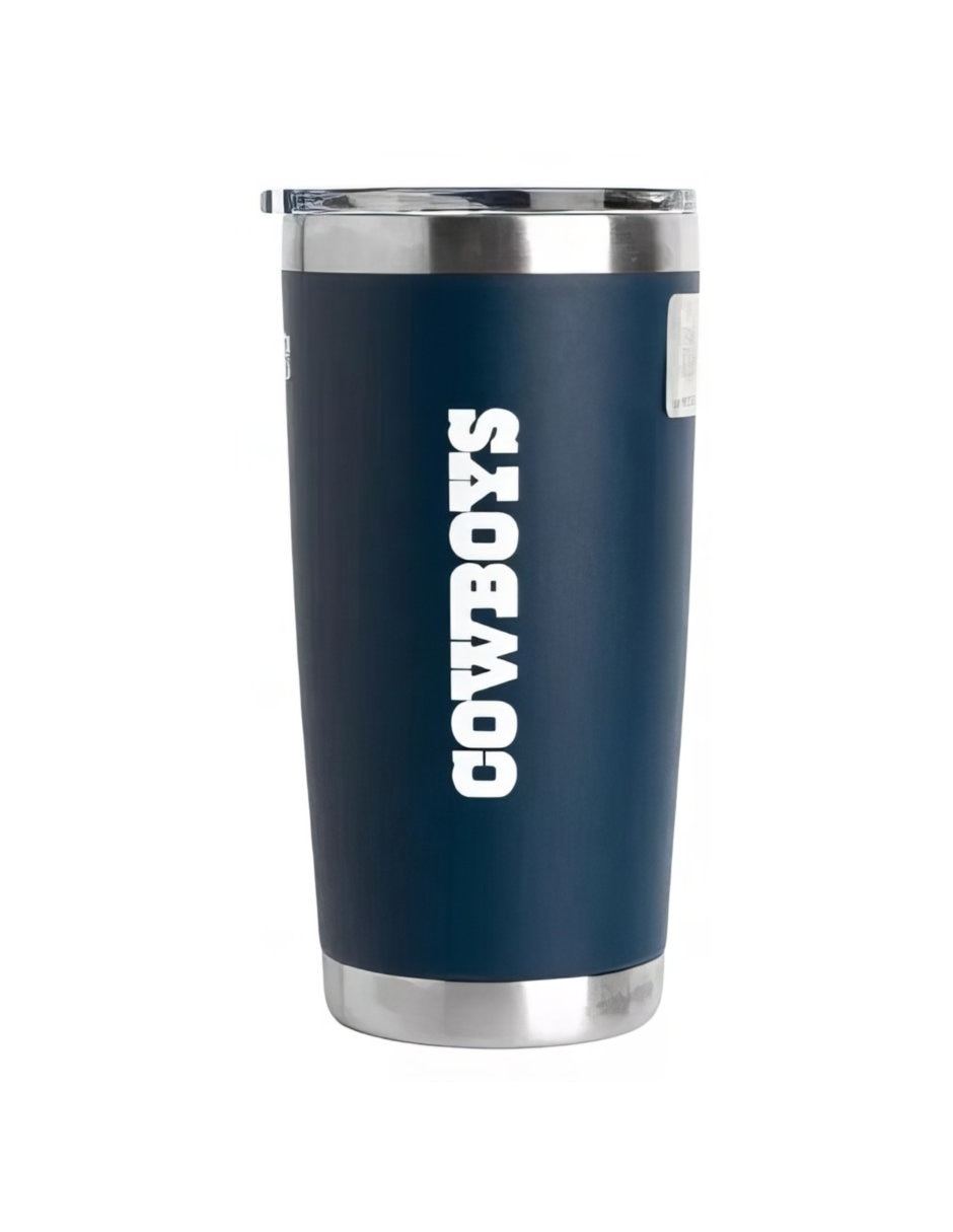 Termo de acero inoxidable Cowboys NFL con tapa a presión 600 ml 2