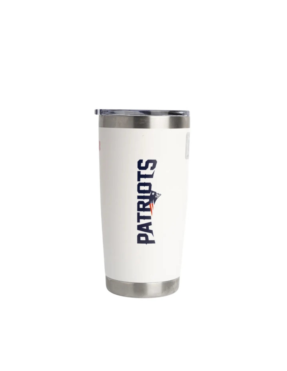 Termo de acero inoxidable Patriots NFL con tapa a presión 600 ml 2