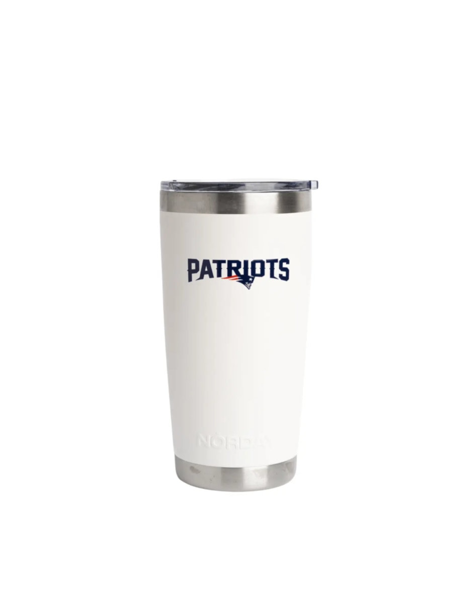 Termo de acero inoxidable Patriots NFL con tapa a presión 600 ml 4