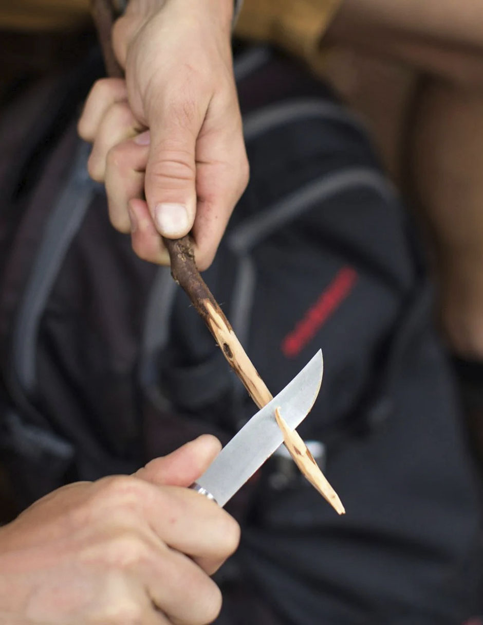 Navaja de madera clasica 6