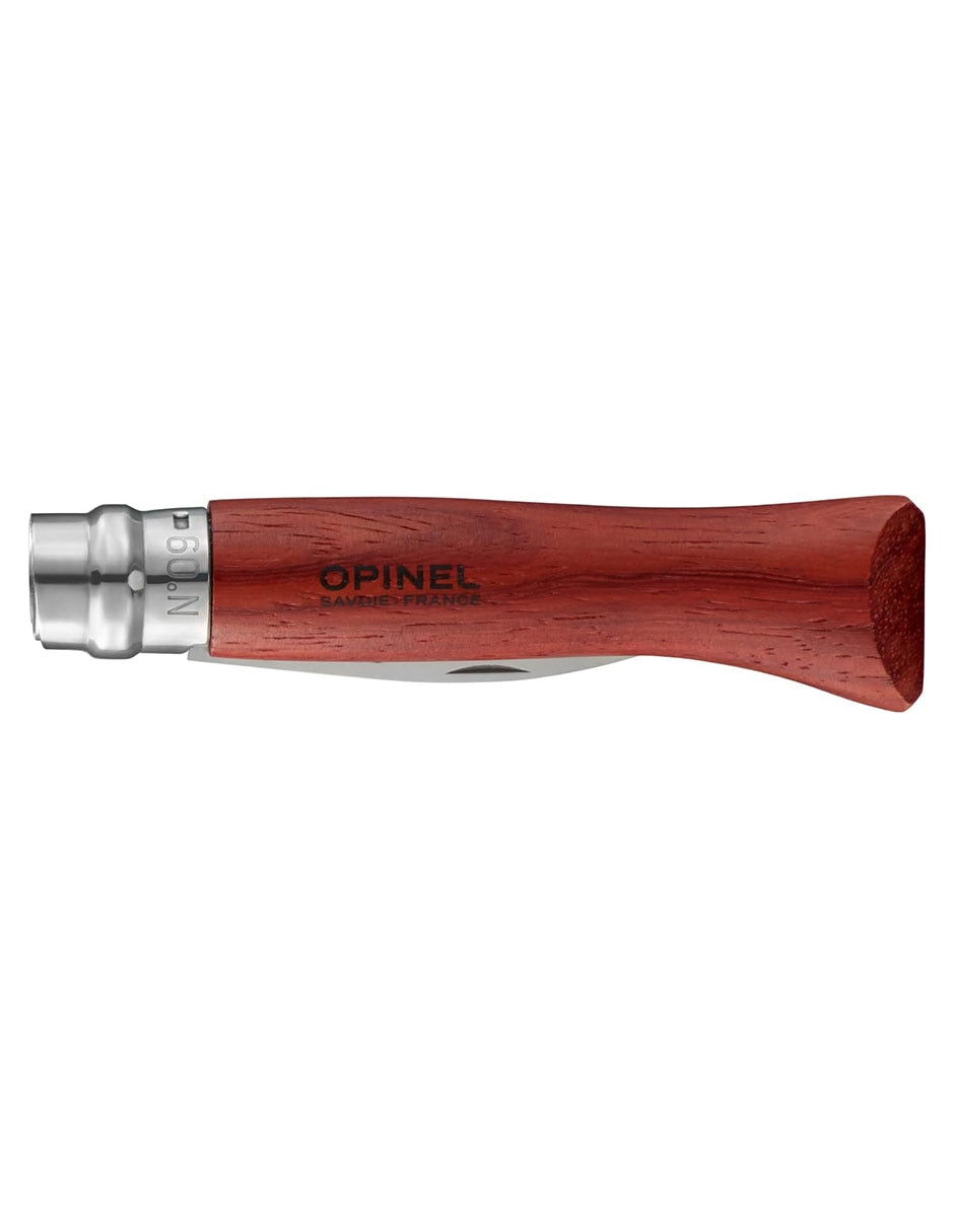 Cuchillo plegable para ostiones madera de paduck 2