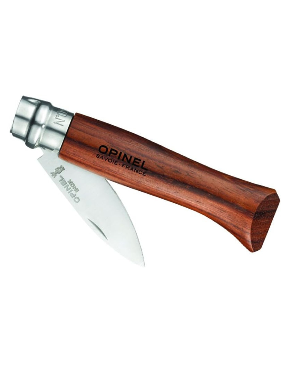 Cuchillo plegable para ostiones madera de paduck 3