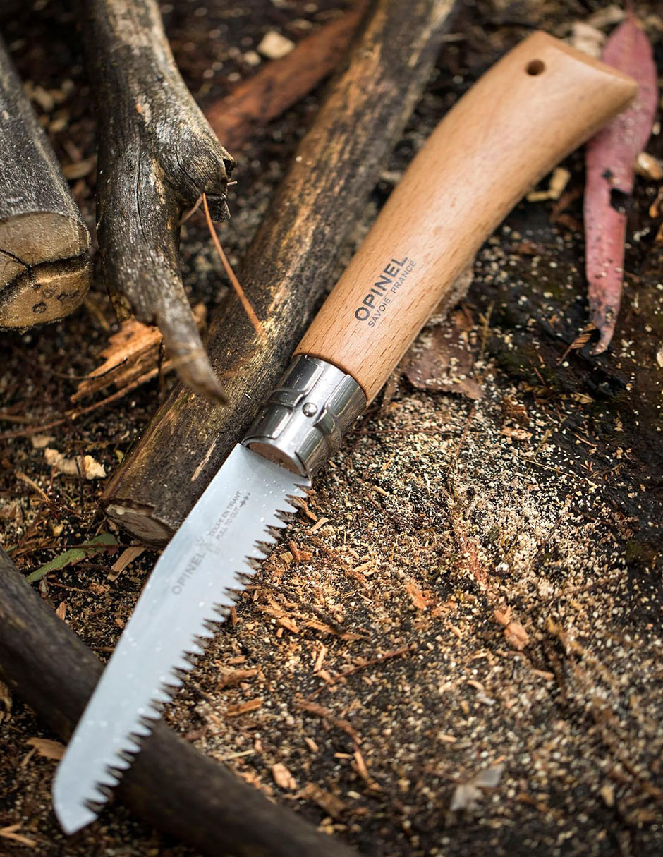 Sierra plegable de madera para campismo 5