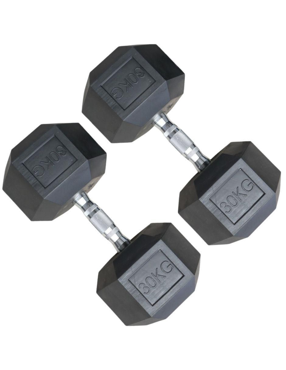 Set de peso fijo 30 kg 2 piezas