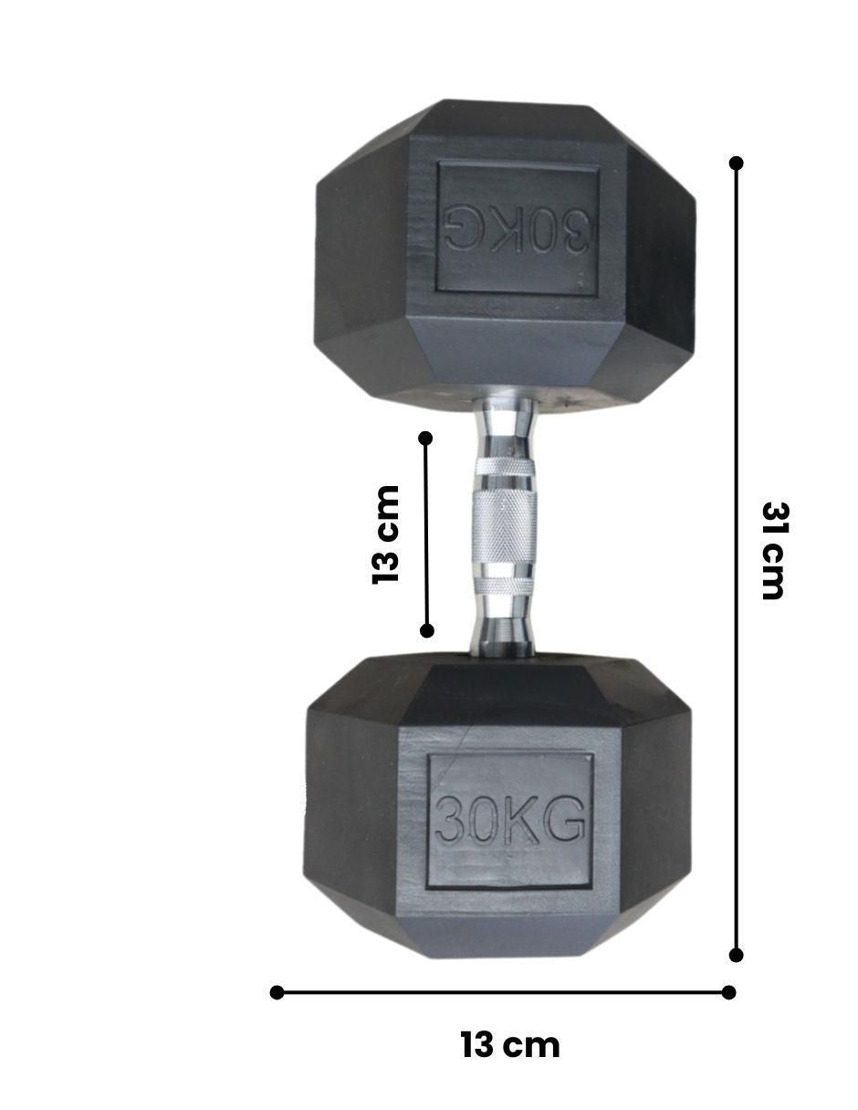 Set de peso fijo 30 kg 2 piezas 3