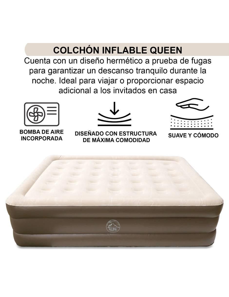 Colchón inflable cinfl761uni colchoneta pillow top (integrada) 4