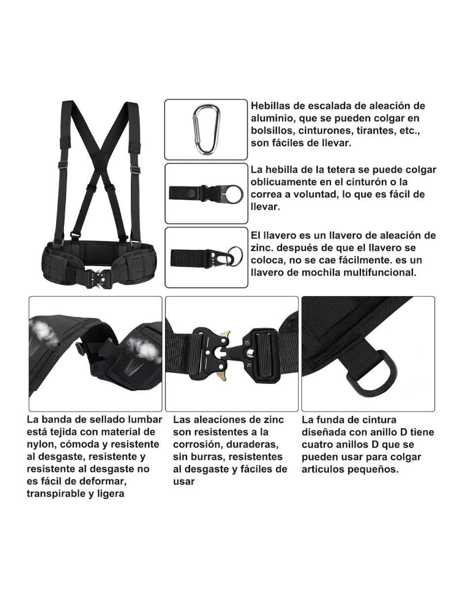 Cinturón de nylon unisex 3