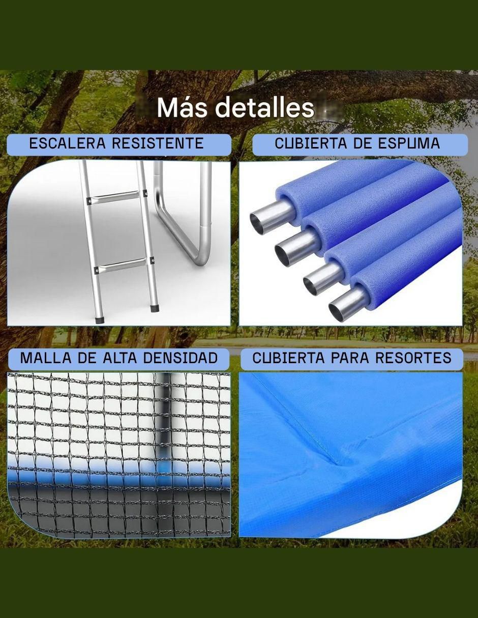 Trampolín armable 14ft 3